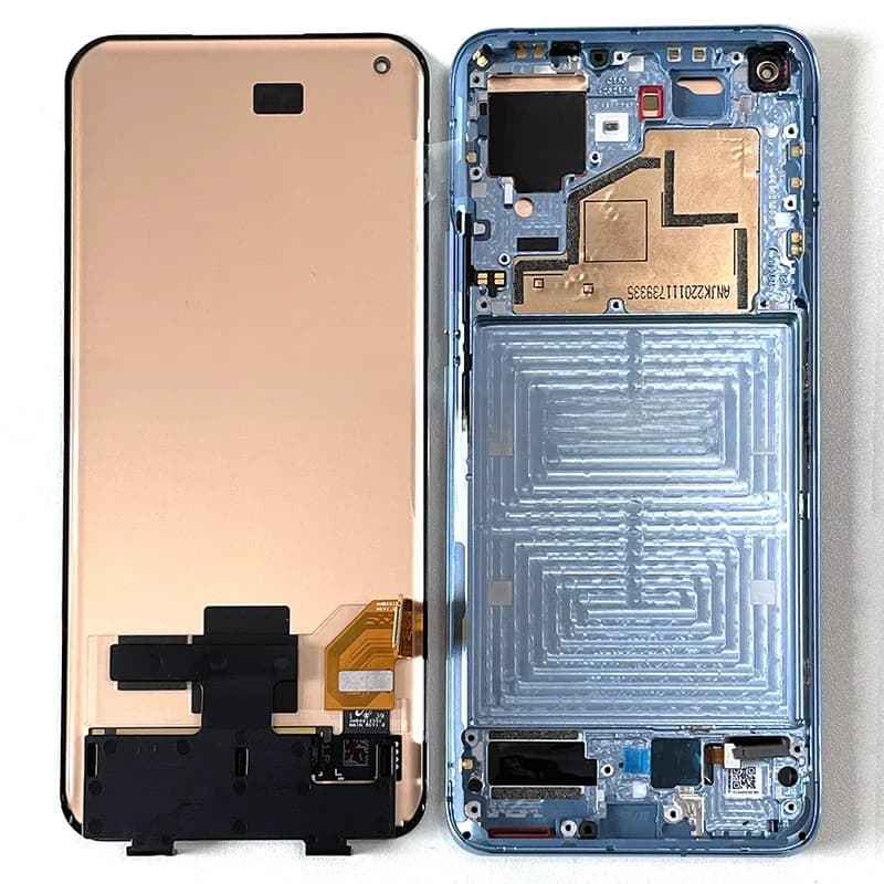 Numériseur d'écran tactile AMOLED pour Xiaomi MI 11, cadre d'affichage LCD, original, 6.81 pouces