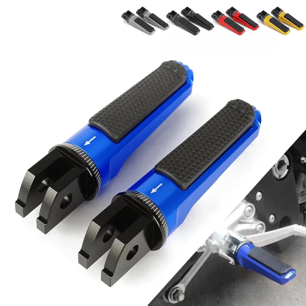 Repose-pieds avant pour Yamaha MT07 MT-07 MT09 MT-09 MT 07 09 Tracer FZ6 FZ-6 FZ 6 Fazer FJR1300A FJR1300AS FJR 1300A/AS