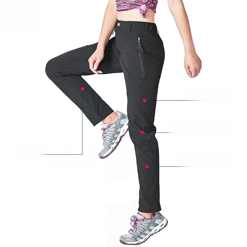 LNGXO – pantalon de randonnée pour femmes, séchage rapide, Camping en plein air, escalade, Trekking, imperméable, pantalon de montagne, Ripstop
