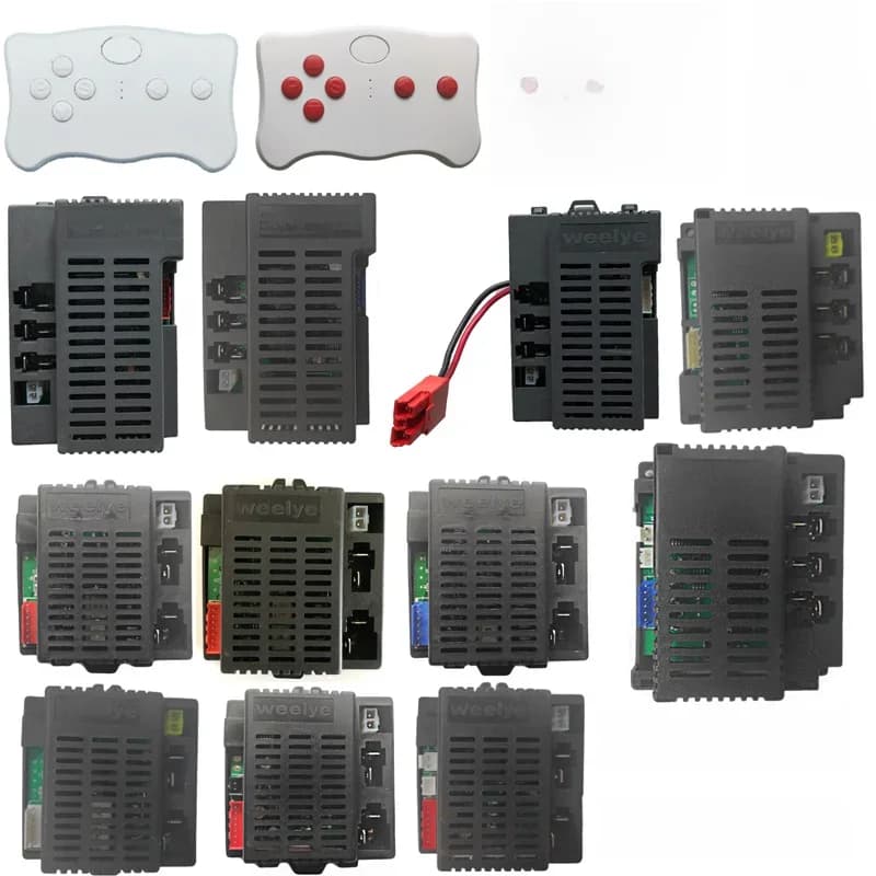 Weelye Wellye RX18 23 37 71 74 19 88 79 16 22 25 30 pour enfants, télécommande électrique, récepteur et émetteur, 12V 24V