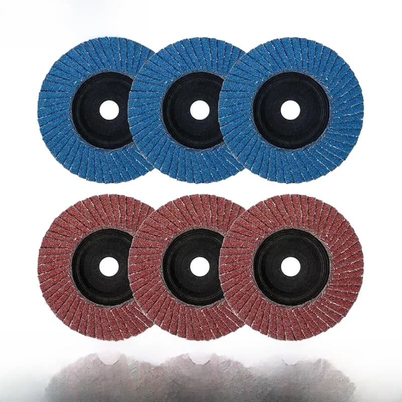 75mm meules disques à lamelles de 3 pouces pour meuleuse d'angle métal 80 # Haute qualité 2-10 pièces