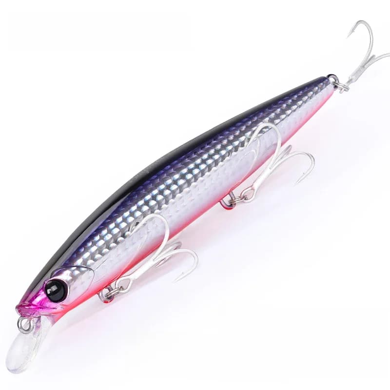 TSURINOYA 135mm 26.4g Ultra longue coulée 135S eau salée coulant vairon bayonet Tungaten poids leurre de pêche bar appât dur