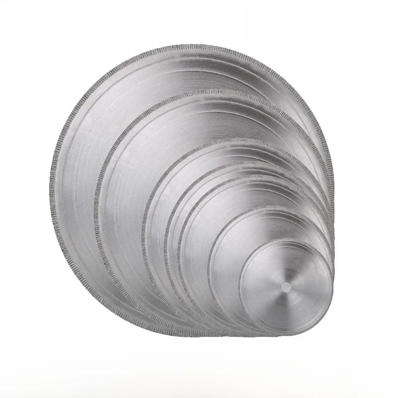 Lame de scie diamantée fine, 6 ~ 14 pouces, 150mm-300mm, disque de coupe lapidaire pour pierres de verre, outil de coupe, diamètre du trou 20mm(4/5"), 25mm