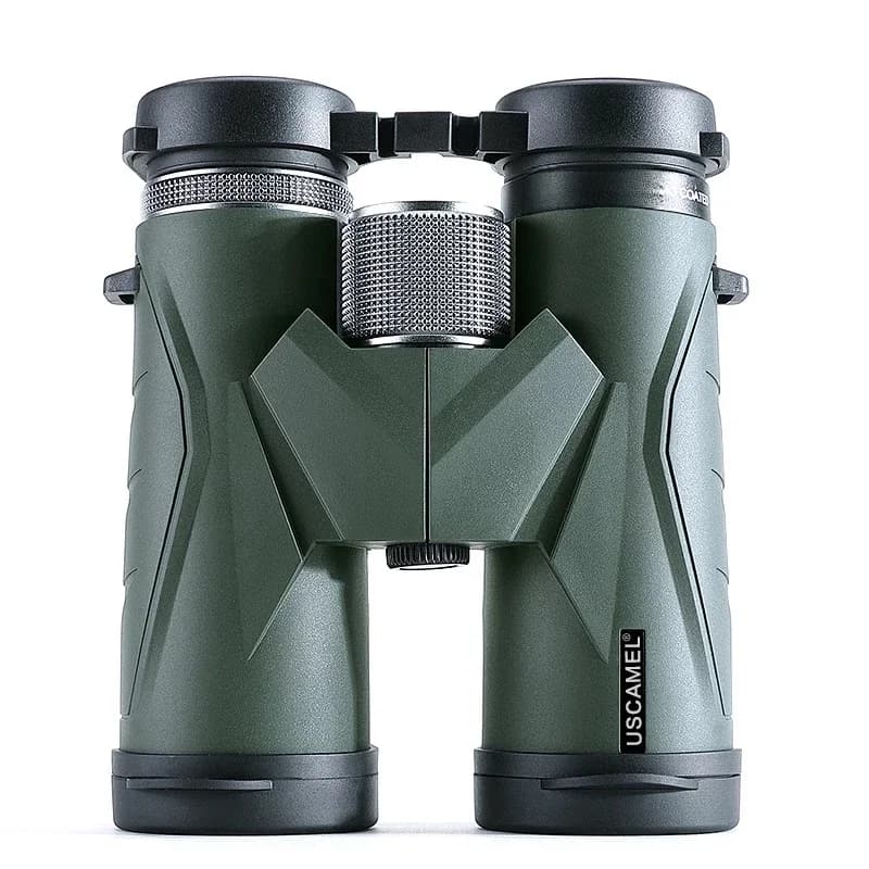 Jumelles puissantes HD 8x42 10x42, télescope avec oculaires BAK7, étanches, à l'azote, optique zoom pour la chasse