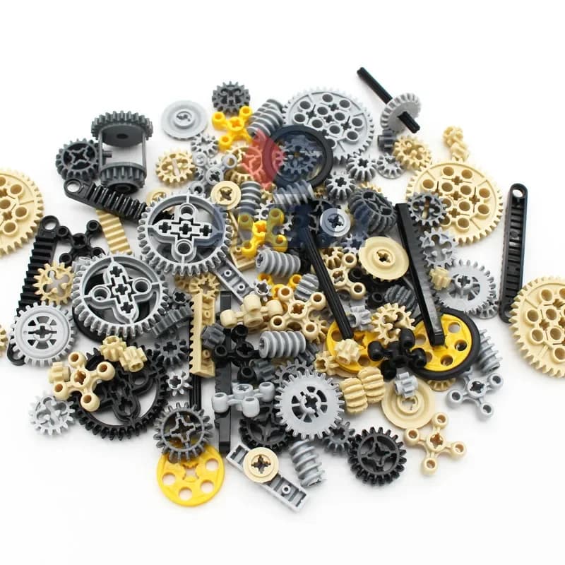 Ensemble d'essieux transversal en vrac, accessoires MOC, plusieurs tailles, Compatible avec toutes les marques, blocs de construction de haute technologie, jouets éducatifs