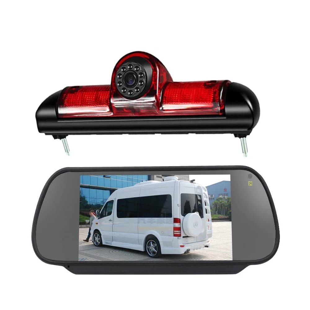 Caméra de recul CCD pour feu stop de voiture, pour citroën JUMPER III FIAT DUCATO X250 Peugeot BOXER III, lumière LED pour stationnement