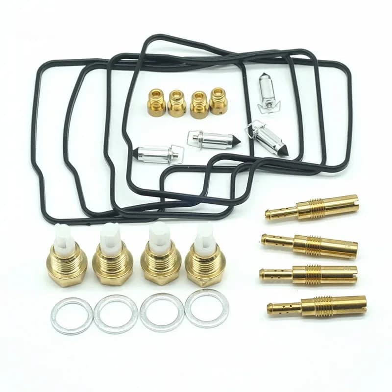 4 Kit De Réparation De carburateur Pièces De Reconstruction pour Honda CBR1000F L'OURAGAN CBR1000 CBR 1000F 1000 F pour Keihin Carburateur Flotteur Joint De Soupape