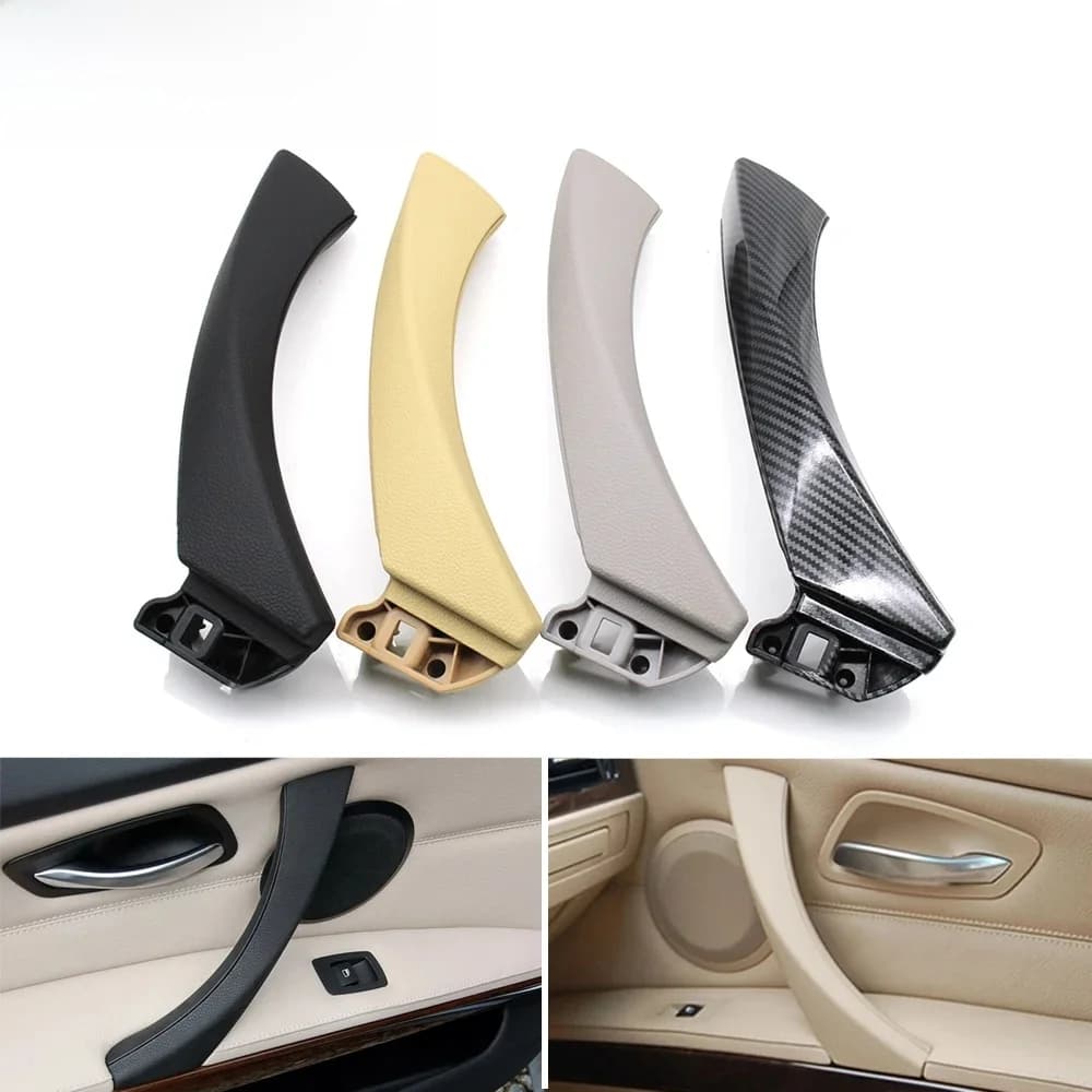 Kit de poignée de porte intérieure LHD RHD, avec garniture de couvercle, assemblage de remplacement pour BMW série 3 E90 E91 E92 316 318 320 325 328i