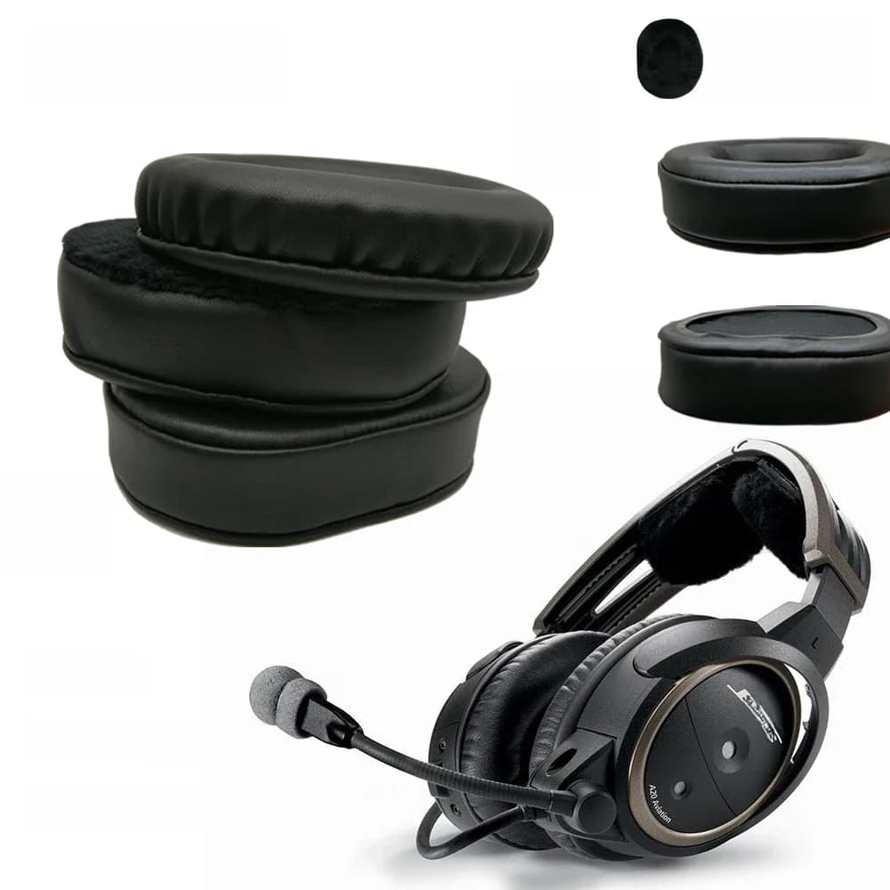 Coussinets d'oreille de remplacement pour casque Bose Aviation X A10 A20 A10, pièces de casque, coussin en cuir velours, housse de manchon pour écouteurs