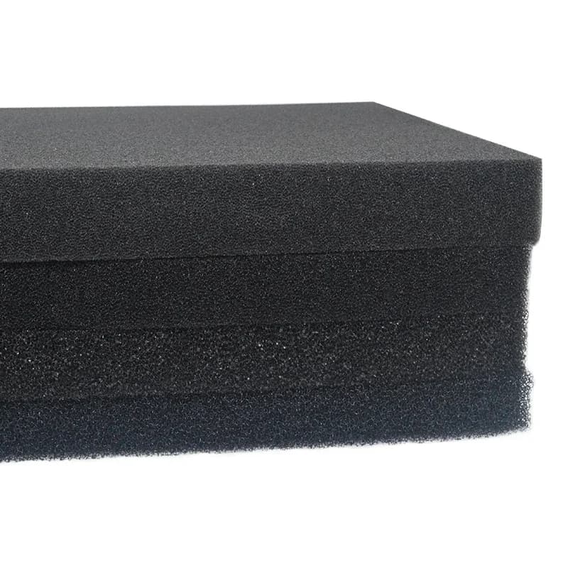 Filtre d'aquarium éponge biochimique coton noir Aquarium étang Bio mousse médias pompe à eau filtre tampon écumoire Aquarium accessoires