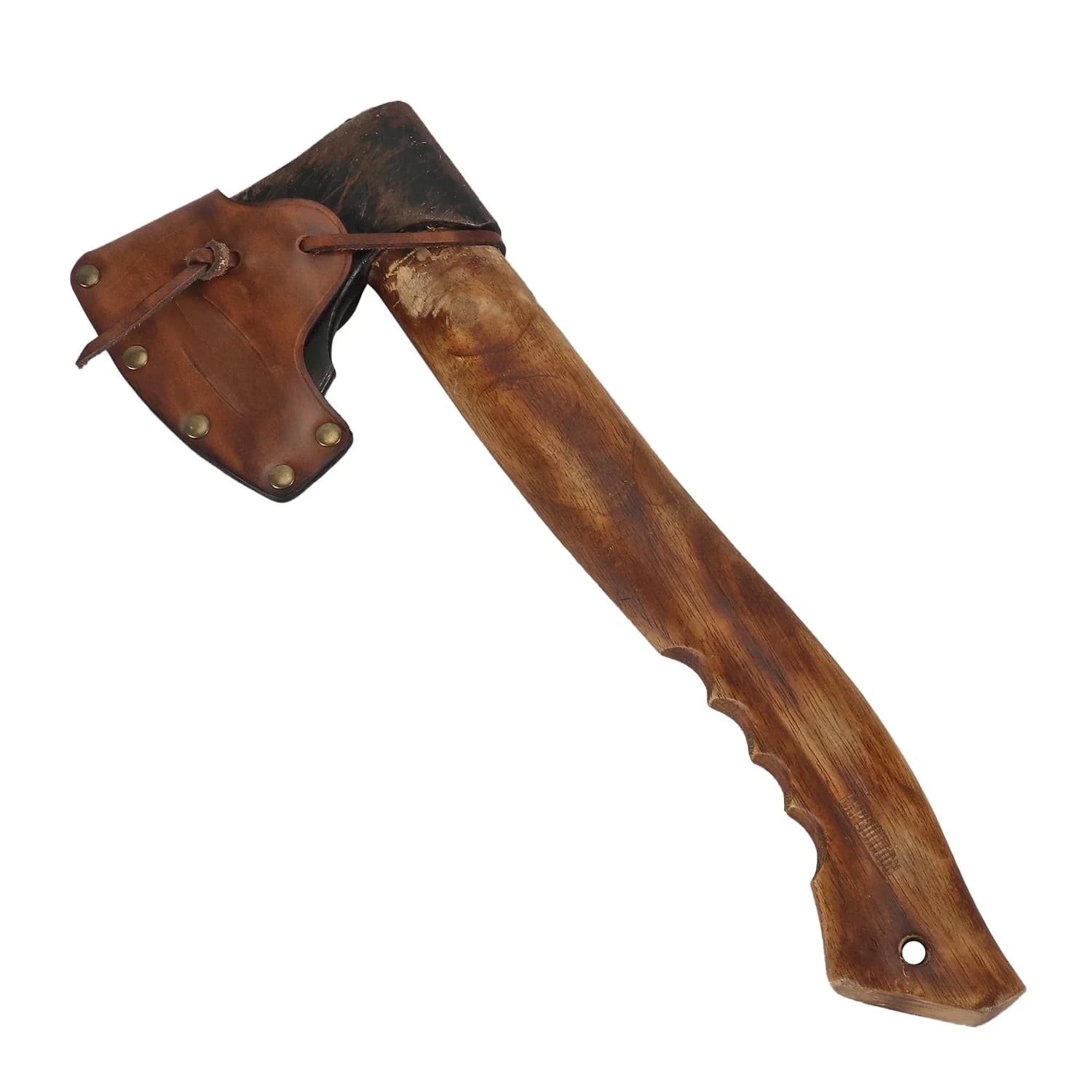 Tourbon-Juste en cuir véritable pour hache URA, étui de protection de lame de 10.5cm