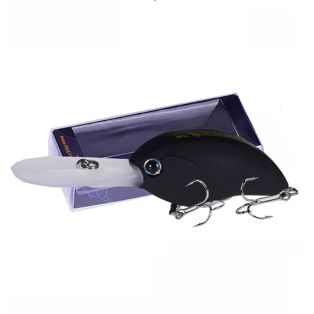 Crankbait leurre de pêche poids 12.3g profondeur flottante 0.8-3m manivelle dur appât accessoires Pesca Isca carpe artificielle produits de poisson
