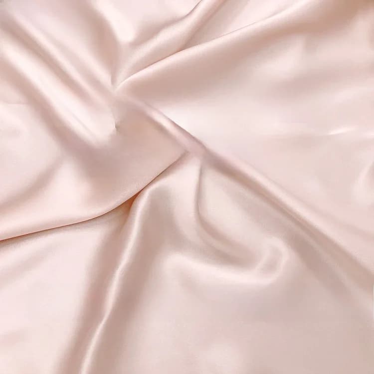 Tissu monochrome Mulberry J19 pour femme, charmeuse, largeur 100% cm, au mètre, 1 m, 114