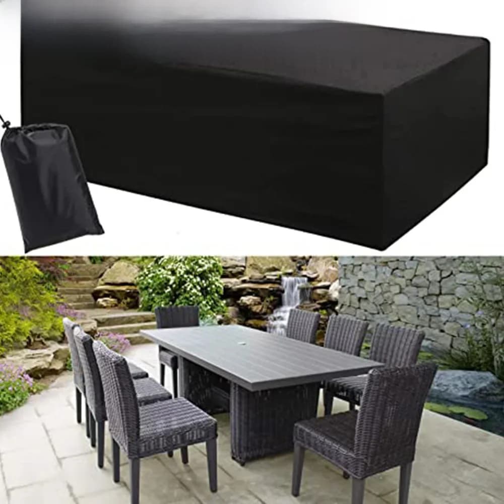 Juste de Protection pour Meubles d'Extérieur, Imperméable, Anti-poussière, Durable, Degré de Déchirure, pour le Jardin, Nouveauté
