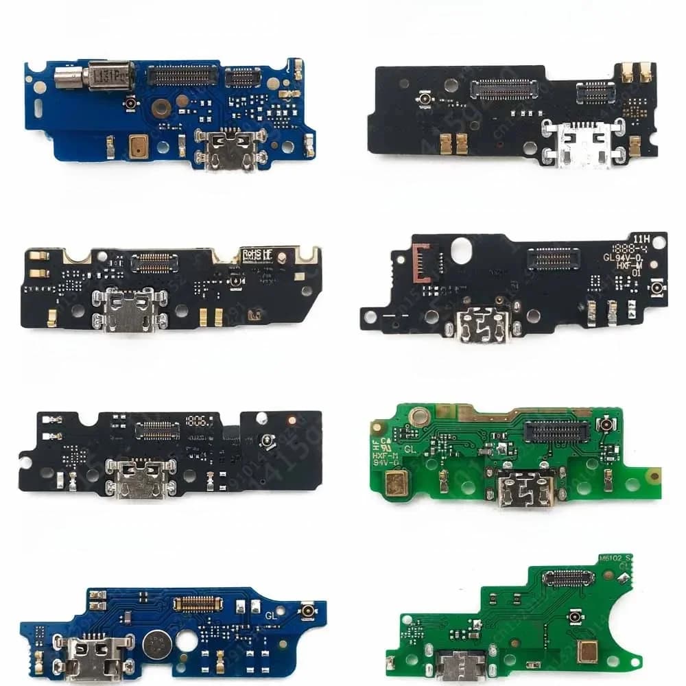 Port de chargement pour Motorola Moto E6 plus E5 Play Go E4 E6s, carte de Charge USB PCB Dock, plaque de connecteur flexible, pièces de rechange