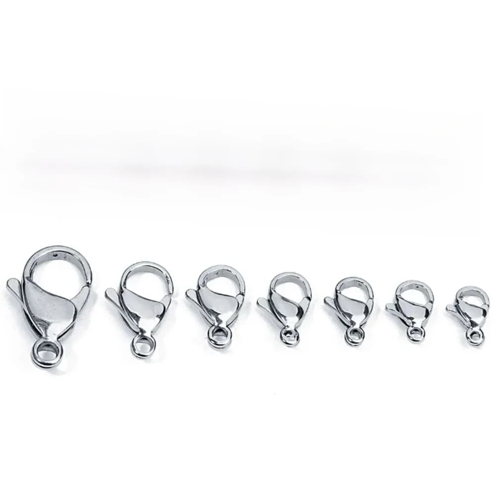 Boucles d'oreilles en acier inoxydable, 20 pièces, vente en gros, 2 couleurs, bijoux à la mode, sans plomb/dégrad