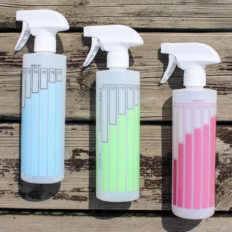 Aixiangru concentré rapport de dilution bouteille échelle proportionnelle vaporisateur bouteilles désinfectant arrosage plastique outils de jardin pulvérisateur