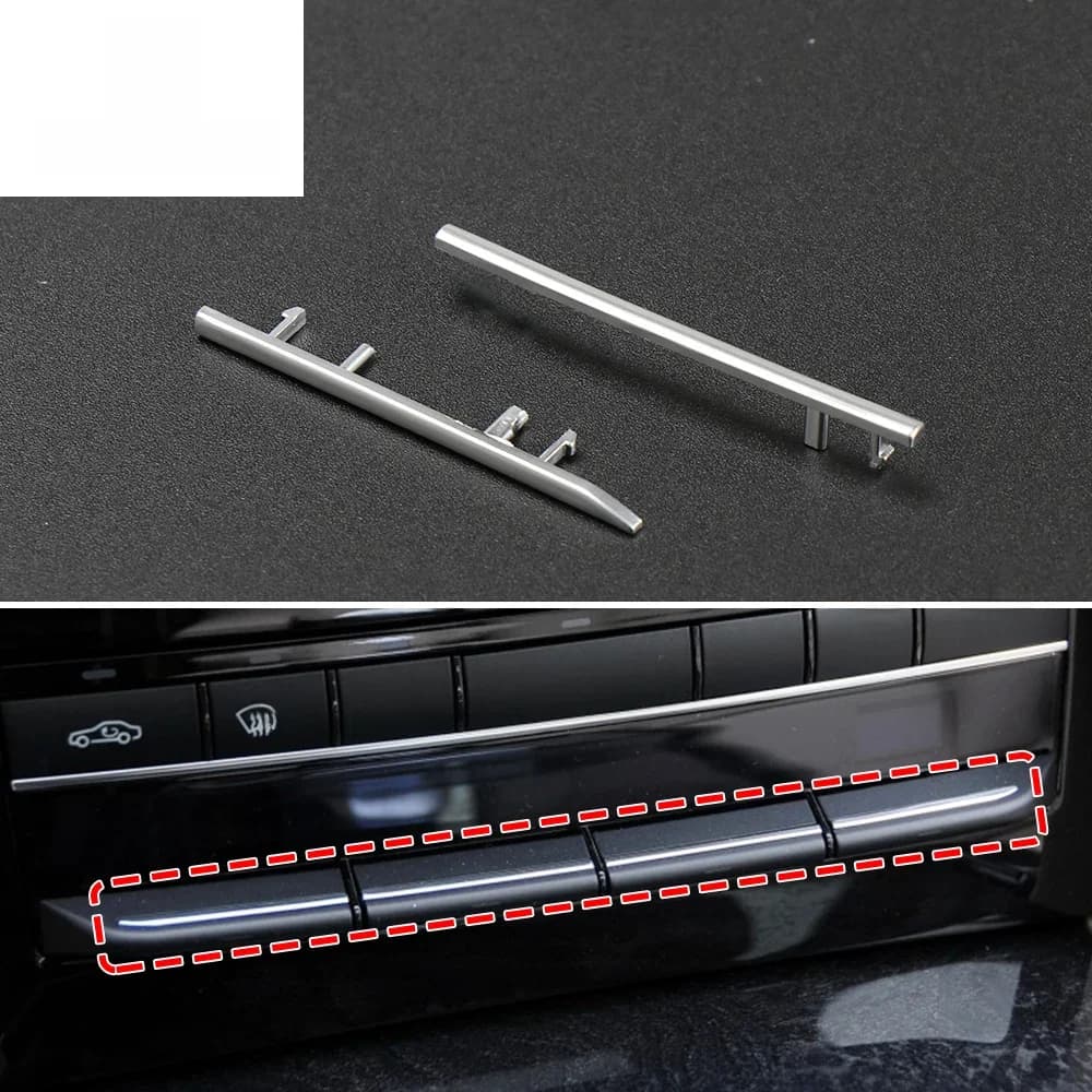 Lèvent de Climatisation de Console Intérieure de Voiture, Décoration 256 Garniture pour Mercedes Benz Classe E W212, Accessoires AUTO 2129009209