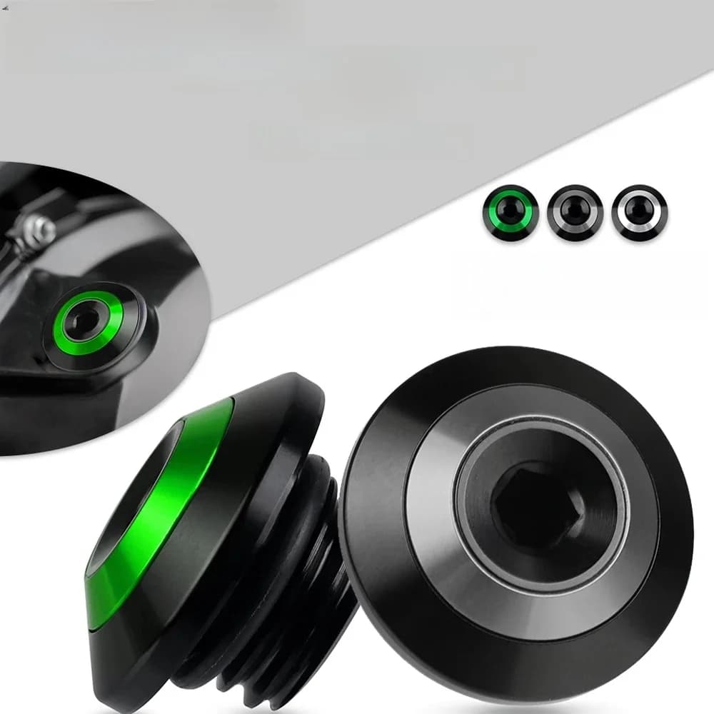 M20.2.5 Tasse de filtre à huile pour KAWASAKI ER-6N Ninja 400 Z650 Z800 Z900 Z1000 Z1000SX Bouchon de vidange d'huile moteur Écrou de vidange Couvercle de bouchon de tasse