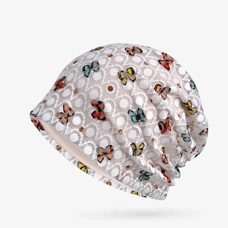 Chapeau de soleil pour femmes, coupe-vent de cyclisme en plein air, tricot papillon, maille respirante en dentelle, Protection des femmes enceintes, printemps été, U95