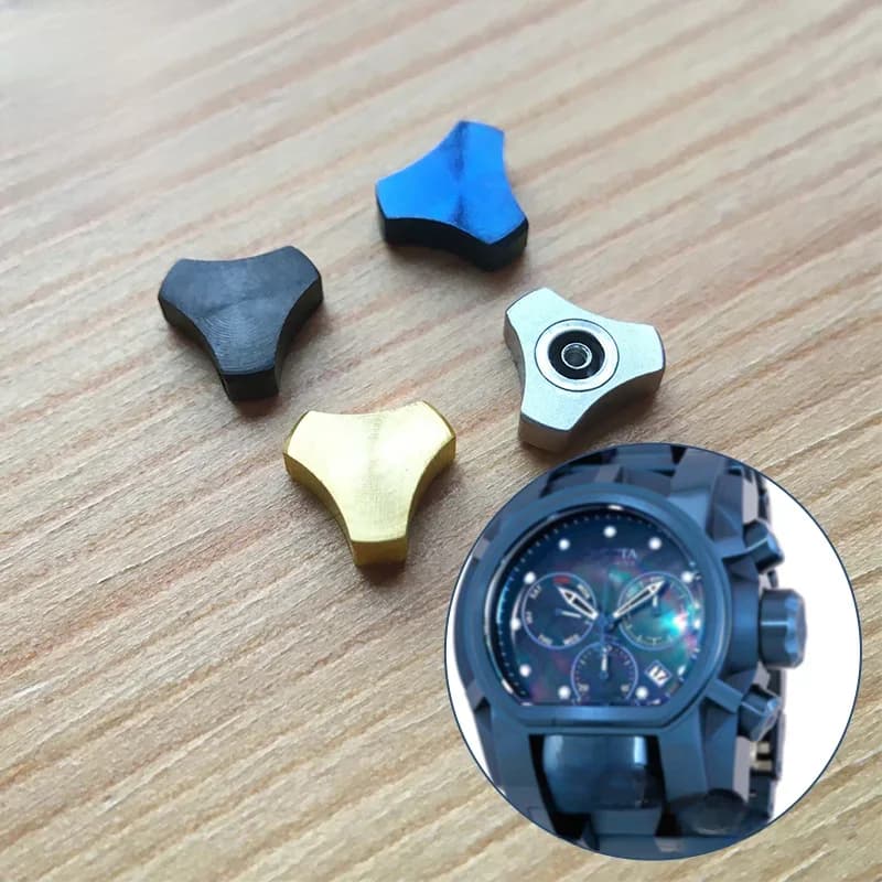 Couronne étanche en acier, pour montre à quartz de 52mm