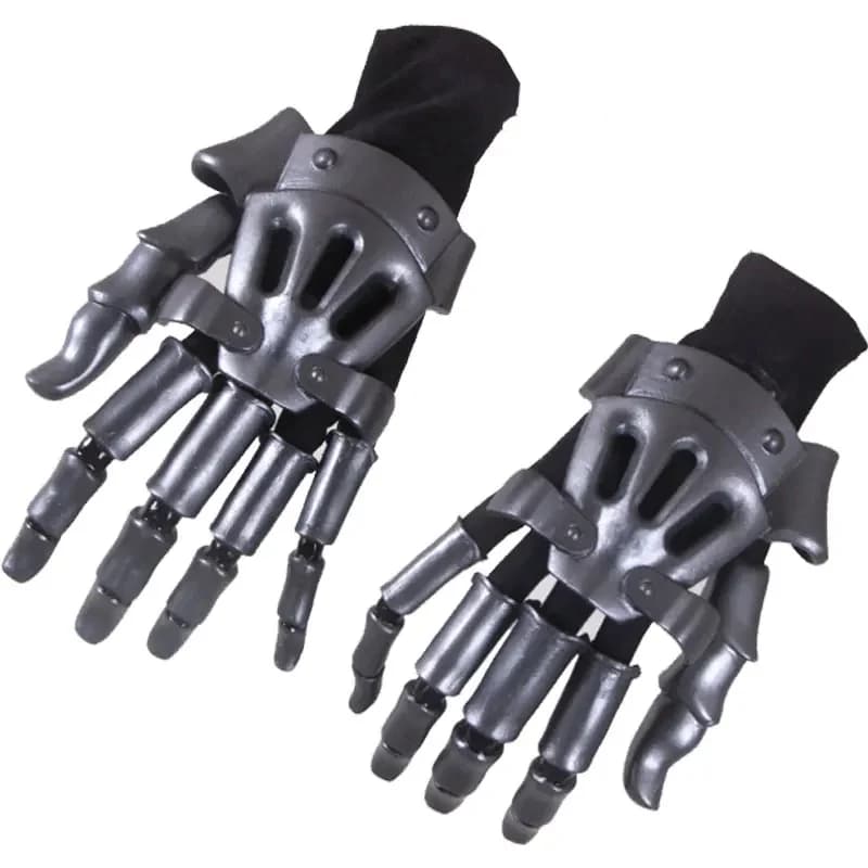 Accessoires de cosplay de jardin en verre d'anime, gants d'armure d'accessoires, membres artificiels, mécanique, Halloween, carnaval, fait à la main