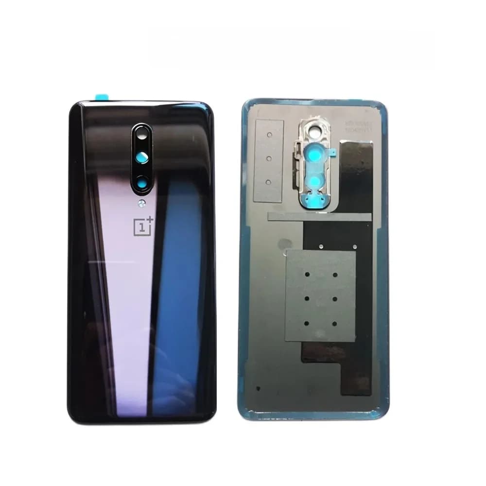 Nouveau Original pour ONEPLUS 7 Pro boîtiers de cadre de téléphone portable batterie coque arrière pièces de réparation avec objectif d'appareil photo en verre pour 1 + 7 Pro