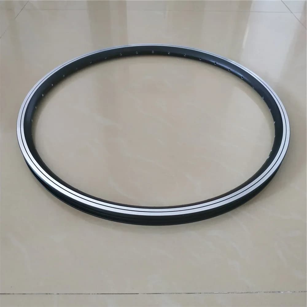 BMX 20 pouces 451 Double couche en alliage d'aluminium jante de vélo pliant roue de vélo 20/24/28/32/36 trous Compatible avec la Valve P8 A/V