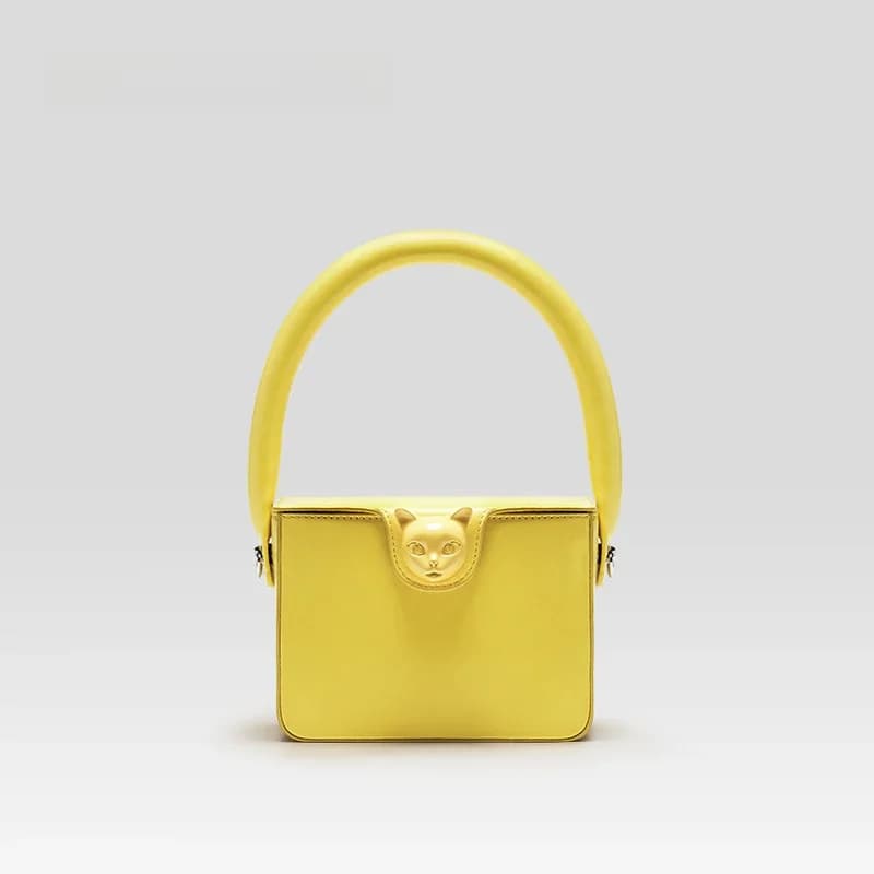 BAFELLI 2026 Sacs à main pour femmes, tendance mode, sacs de luxe de créateur, en cuir véritable, sac à rabat original, sac de soirée, collection Cat