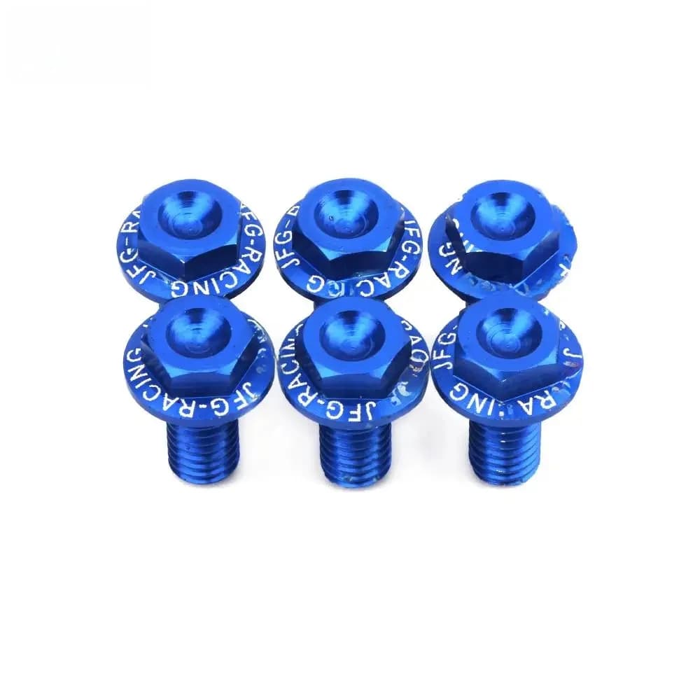 Vis de boulon de protection de fourche avant CNC, pour YAMAHA YZ125 YZ250 YZ250F YZ450F WR250F WR250R WR250X WR450F YZ WR 125 250 250F 450F 250R