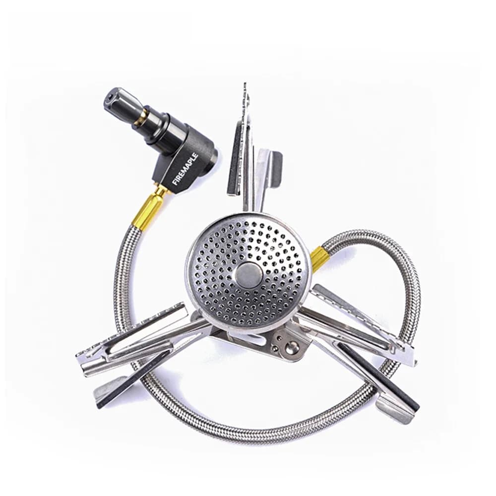 Régulateur de pression Polaris en érable feu, réchaud de Camping léger, brûleur de gaz en plein air, équipement pour Trekking, randonnée, randonnée, utilisation en Camping
