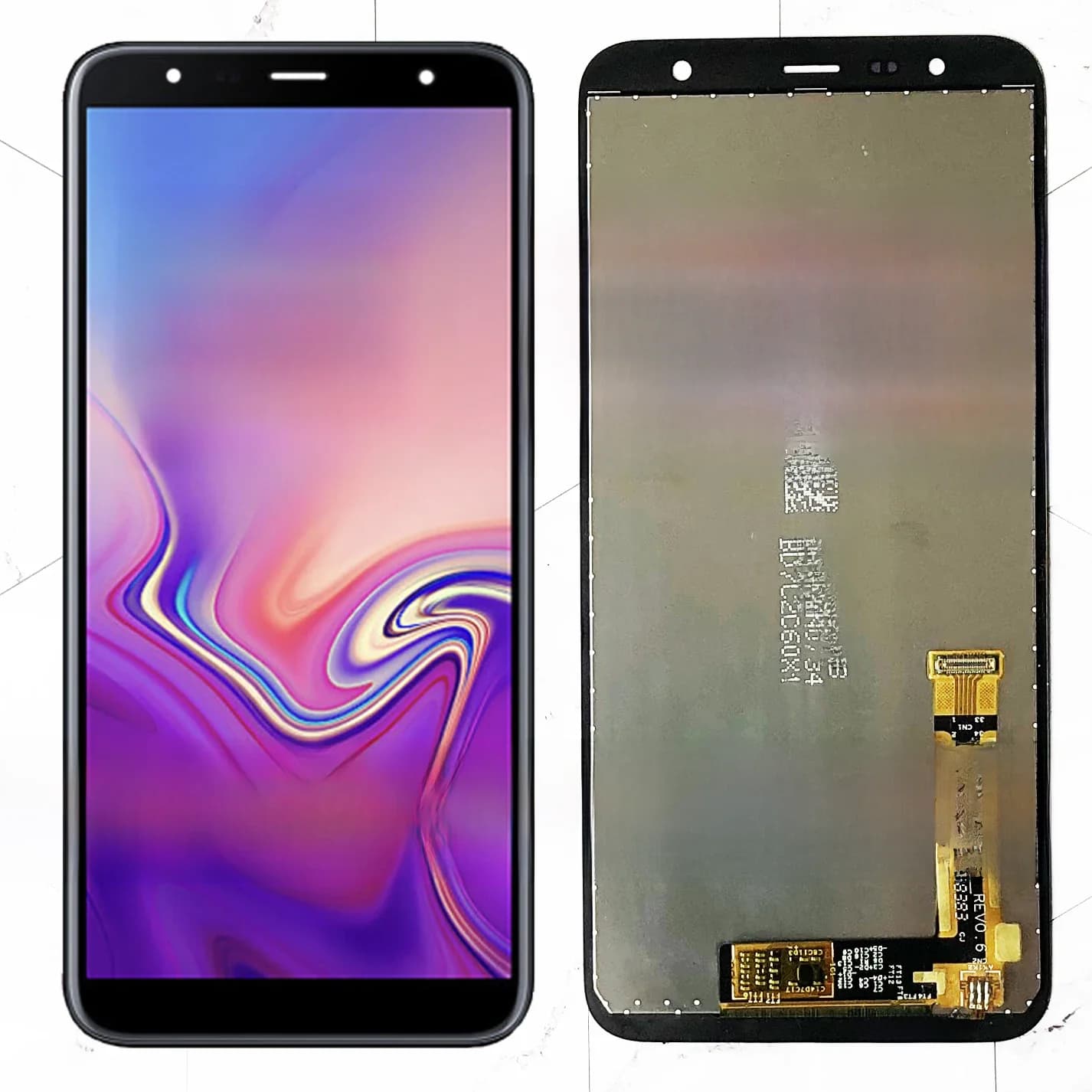 6.0 ''LCD pour Samsung Galaxy J6 + J610 J610F J610FN affichage LCD remplacement de l'écran pour Samsung J6 Plus numériseur assemblée