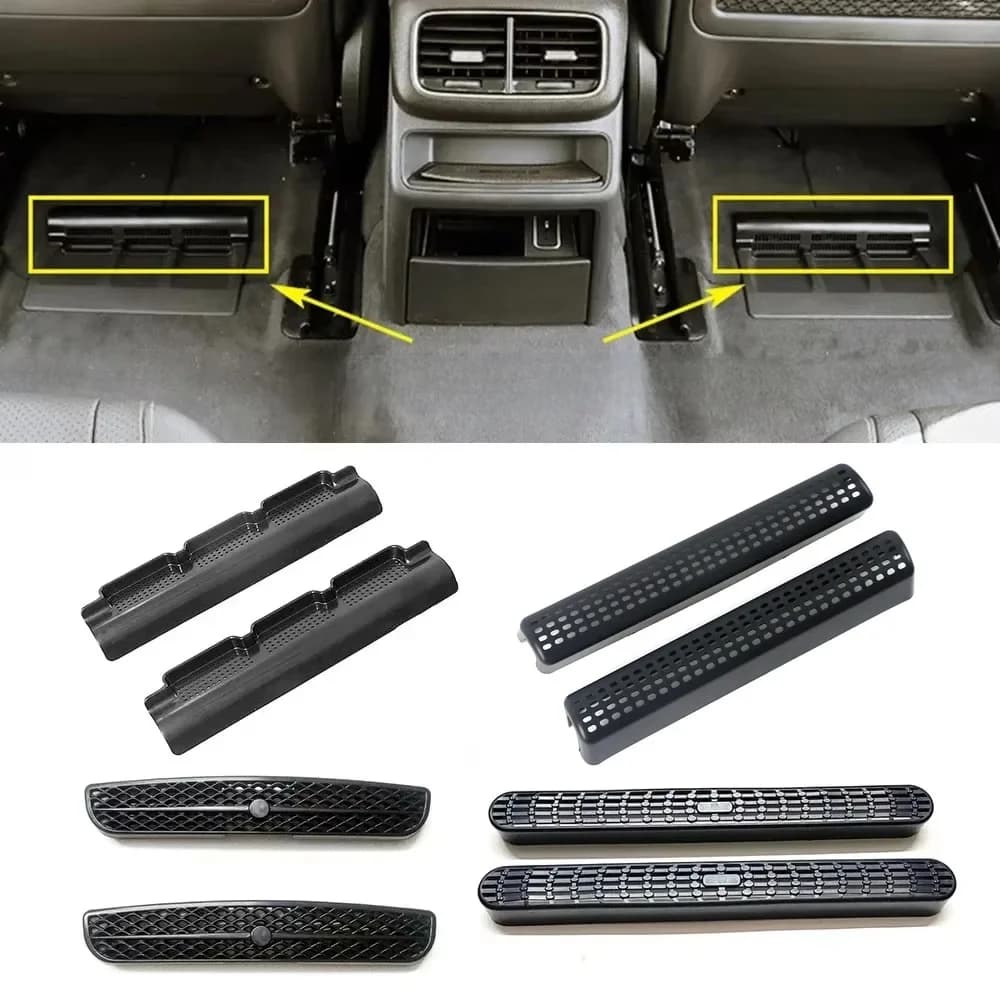 Couvercle de grille de sortie de climatiseur AC sous le siège, garniture de grille, Mercedes Benz A, B, C, E, CLA, GLA, GLB, GLC, GLE, classe GLS