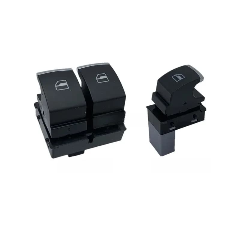 Nouveau 5K 3959857 5ème 959855 Interrupteur de commande de fenêtre chromé, pour VW Golf 5 6 Touran Passat B6 B7 CC Caddy Tiguan Polo Touran