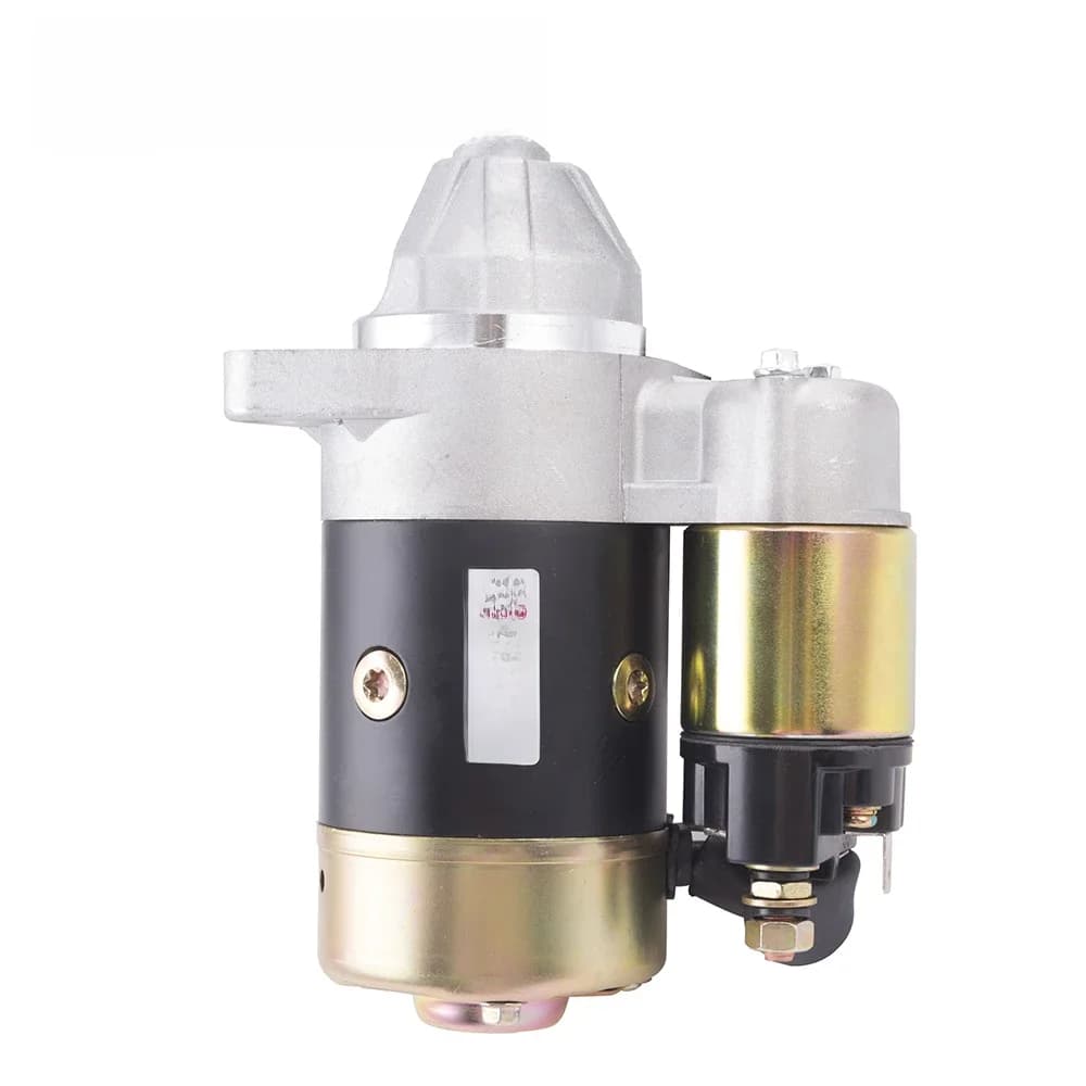 Moteur de démarrage diesel QD124A 12V 1.2KW, moteur de démarrage rapide électrique en cuivre QD114A, pièces de groupe électrogène QD124FS