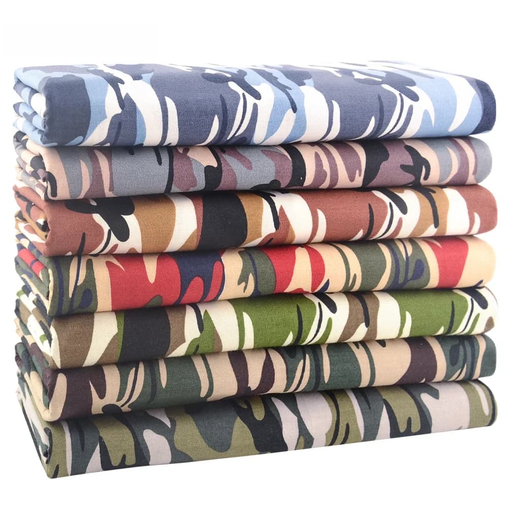 Teramila 50*145 cm vêtements de Camouflage popeline coton tissus imprimés pour modèles de couture tissu couette couture Kimono japonais