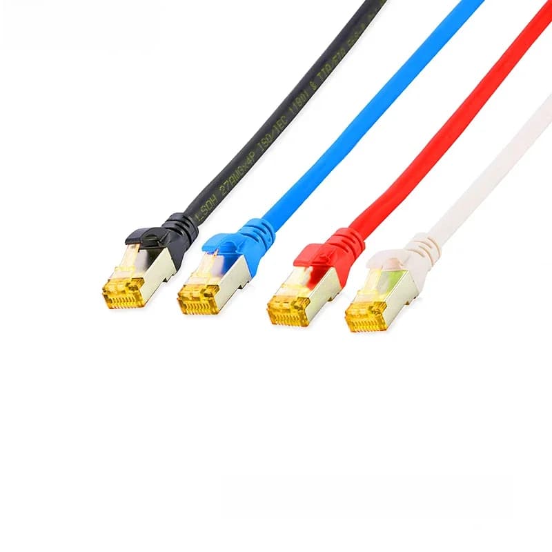 Câble de raccordement réseau RJ45 CATSnapSFTP 10G, 5 pièces/paquet, blindé LSOH Ethernet Cat Snapagless, 0.25/0.5/1/2/3/5/10m