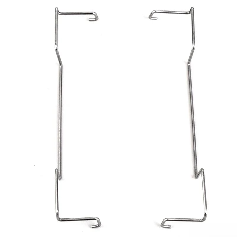ID – CLIP de ventilateur de refroidissement-120 pour montage de ventilateur de 120mm sur les refroidisseurs de CPU, Clip en métal, facile à installer, construction lisse