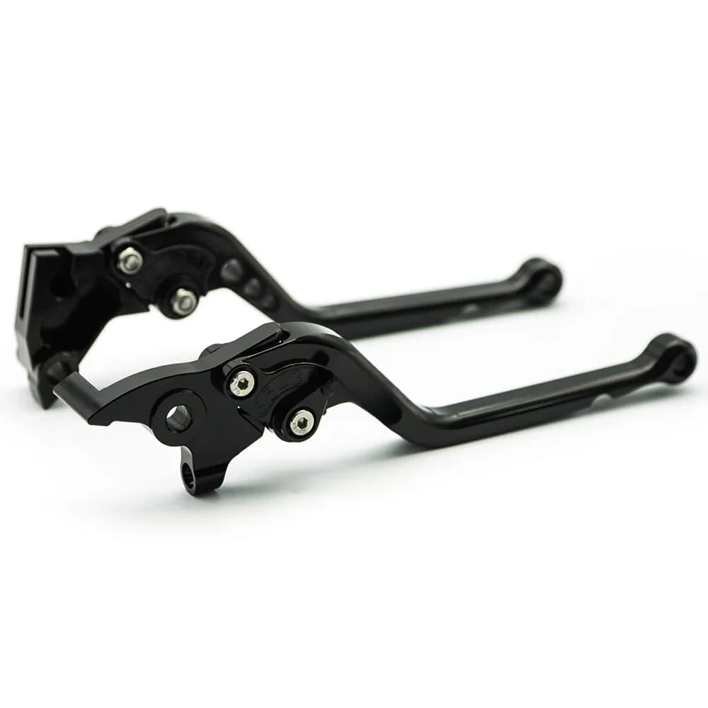 Levier de frein et d'embrayage réglable CNC pour moto, noir, adapté pour Royal Enfield 650 Interceptor Continental GT650 GT 650 535 GT535
