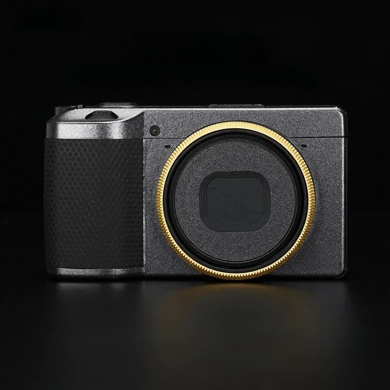 Autocollant anti-rayures pour appareil photo numérique compact, autocollant de protection pour appareil photo, couverture ronde pour Ricoh GazIII, GR3 dérii GR3X