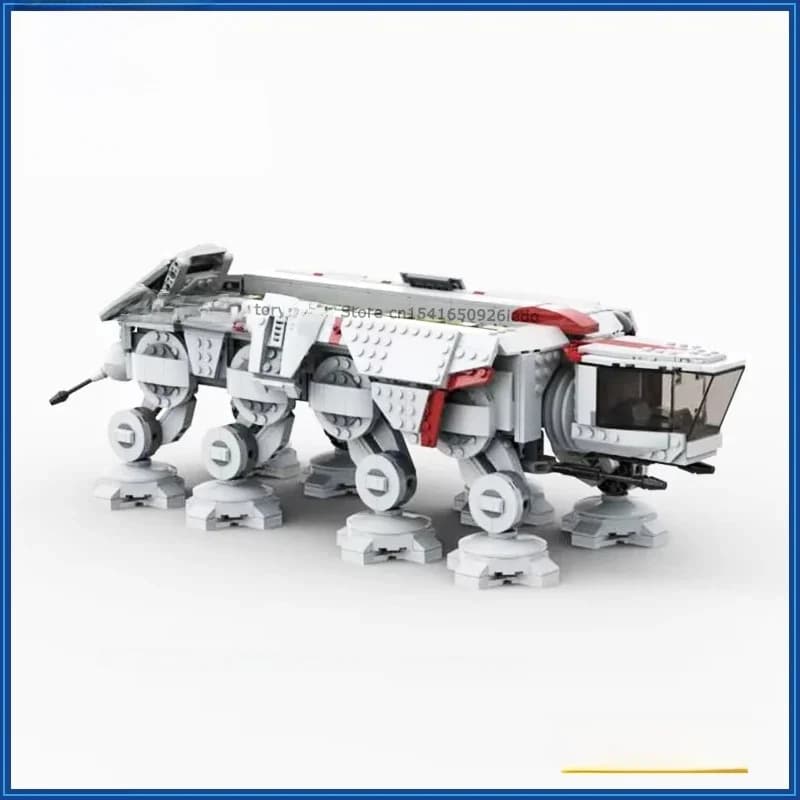Blocs de construction MOC, modèle de Transport ouvert de la république, véhicule blindé, jouets à assembler soi-même, Collection de briques, affichage, cadeaux de noël