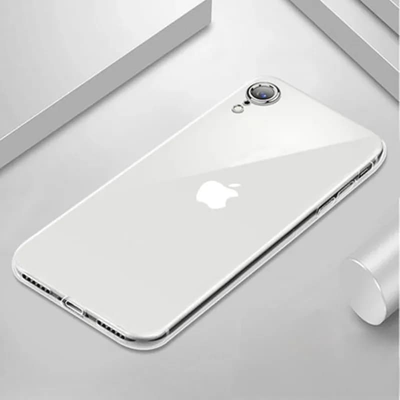 Coque de téléphone en silicone TPU transparent pour Apple iPhone, ultra clair, cristal HD, souple, X, XS, Poly 11, 12, 13 Mini, 14 Plus, 15 Pro Max