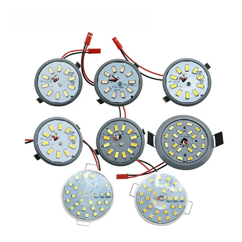 220V 110V LED Downlight lampe tasse de lumière intégrée 3W 5W 6W LED Ampoule projecteur plafond rond encastré parapluie LED ampoule de maïs
