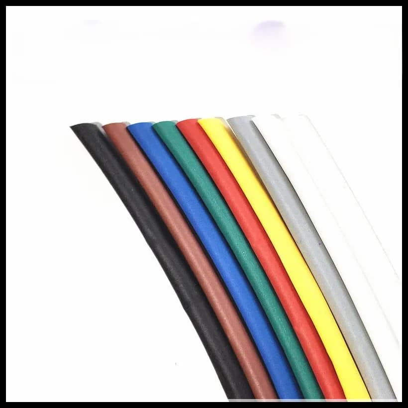 3 mètres 2:1 9 couleurs 0.6mm 0.8mm 1mm 1.5mm 2mm 2.5mm 3mm 3.5mm 4mm 4.5mm 5mm fil thermorétractable Tube thermorétractable livraison directe