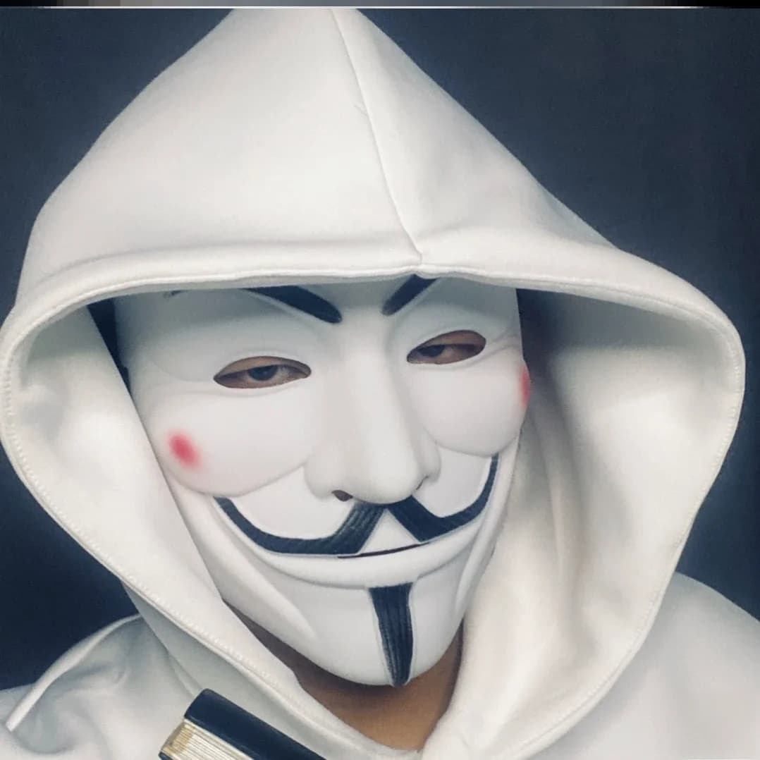 Masques d'Halloween V pour masque Vendetta Anonyme Guy Fawkes, cadeau de fête d'Halloween pour adultes et enfants, masque à thème de Film, Costume de Cosplay, 1 pièce