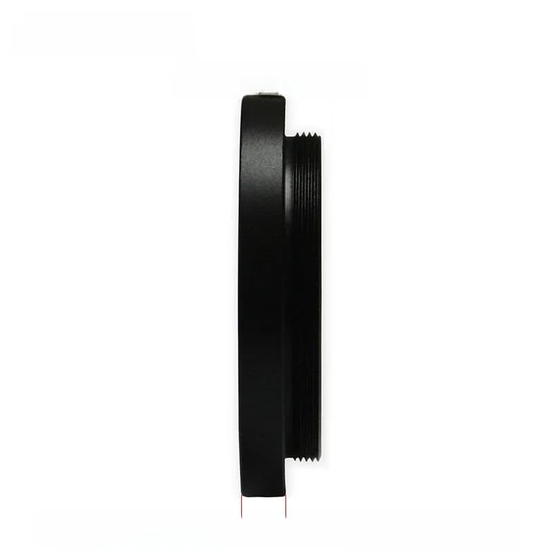 StarDikor M48 à M42 anneau adaptateur de télescope en alliage d'aluminium filetage femelle T (M48mm * 0.75mm) à filetage mâle T2 (M42*0.75mm)