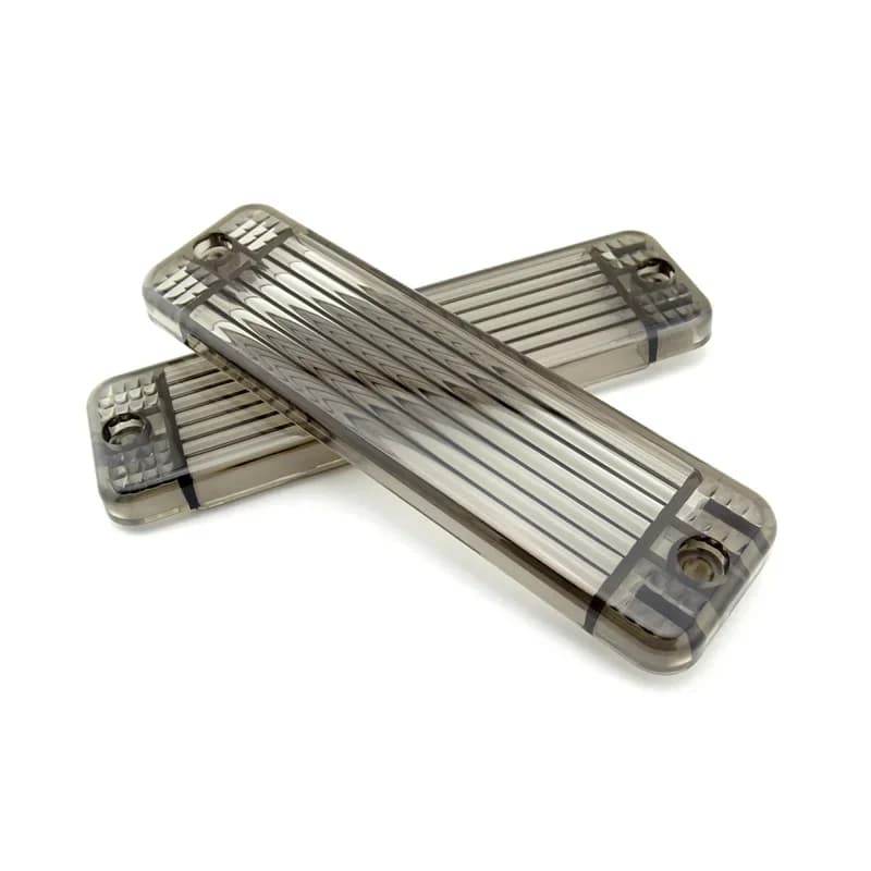 2 pièces, lentille de phare de signalisation latéral pour pare-chocs de voiture, cache de clignotant pour VW JETTA GOLF MK1 MK2
