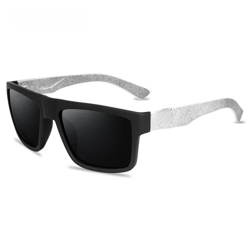 Lunettes de soleil polarisées carrées classiques pour hommes et femmes, lunettes de soleil de sport vintage, nuances de pêche, randonnée en plein air, mode masculine