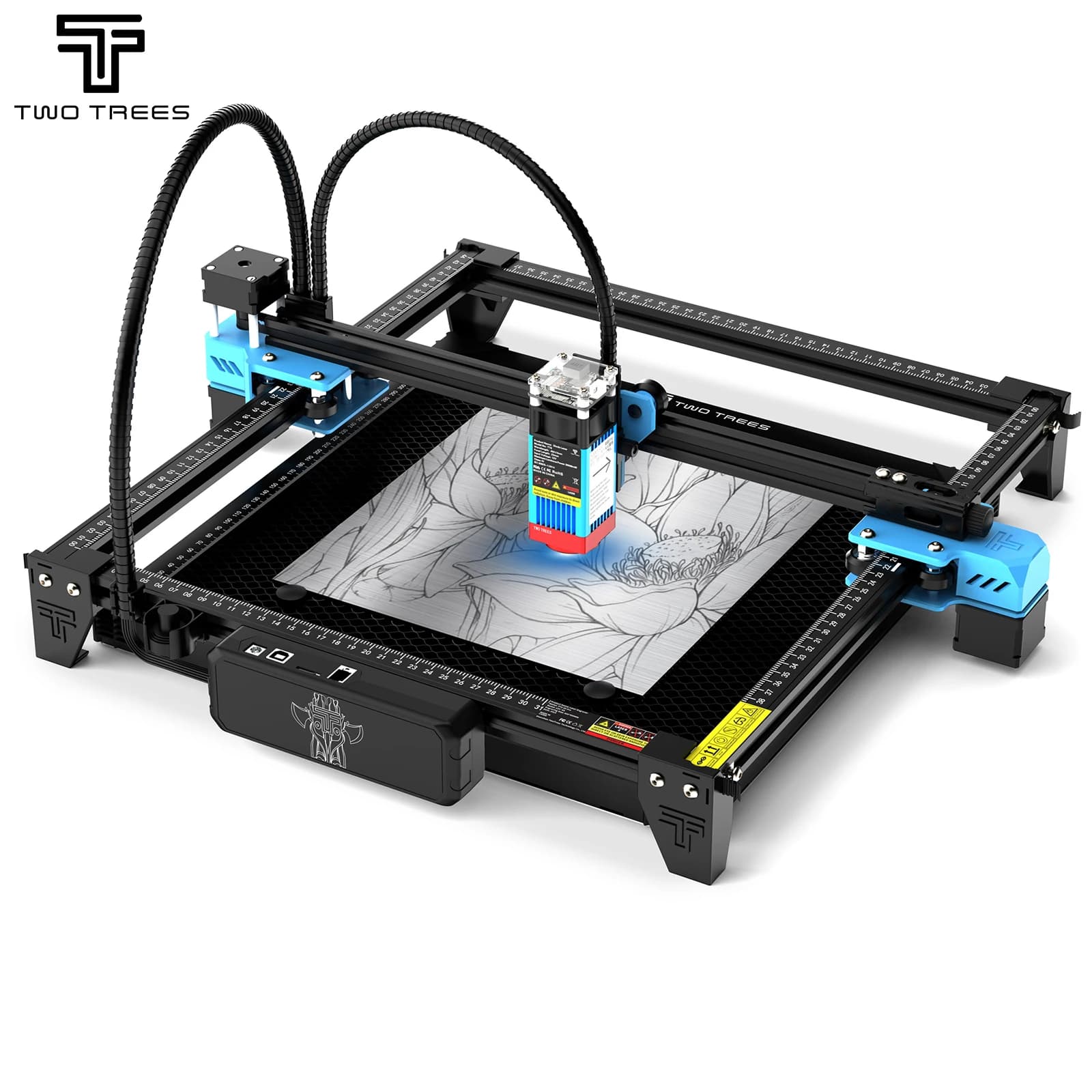 TT-5.5S 40W machine de gravure laser cadre machine de gravure laser spot comprimé LD + FAC 5.5W imprimante laser de haute précision rapide machine de découpe laser