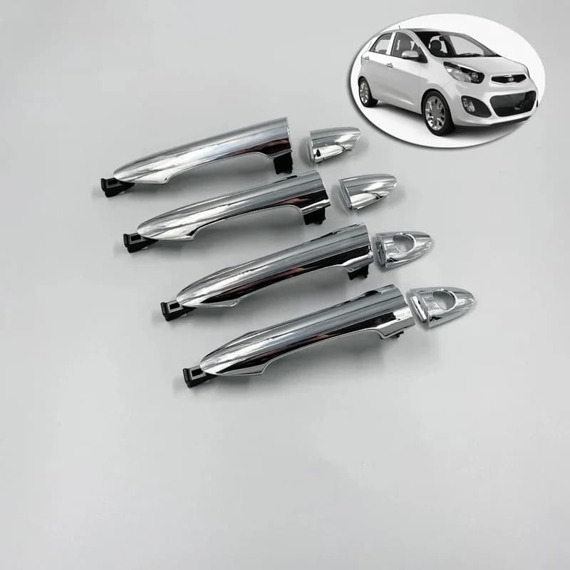 Poignée extérieure chromée pour porte avant ou porte arrière pour Kia picanto 2011-2016